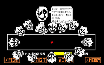Undertale W D Gaster Battle By C4dguy995
