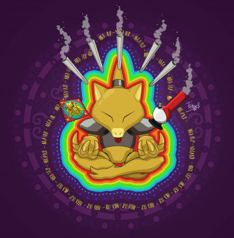 Smoking Weed Wallpaper