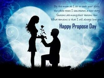 Propose I Am Your Lover Be Mine Day Wallpaper