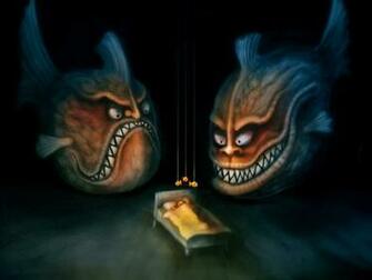 Evil Fish Desktop Pc And Mac Wallpaper