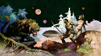 Frank Frazetta Fantasy Widescreen Wallpaper Image