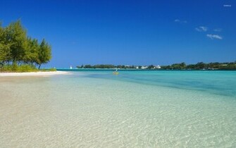 Summer Day On A Sandy Beach Wallpaper