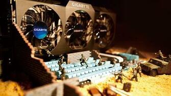 Wallpaper Video Card Gigabyte Vga Soldiers Full