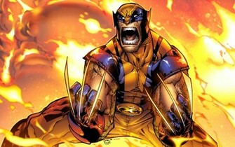 Wolverine Screaming Wallpaper Background