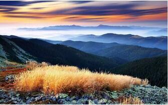 Beautiful Mountain Scenery Wallpaper