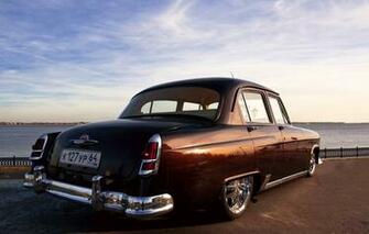 Wallpaper Retro Car Sedan Volga Gaz Image For