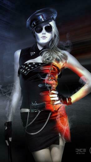 iPhone Game Girl Wallpaper HD