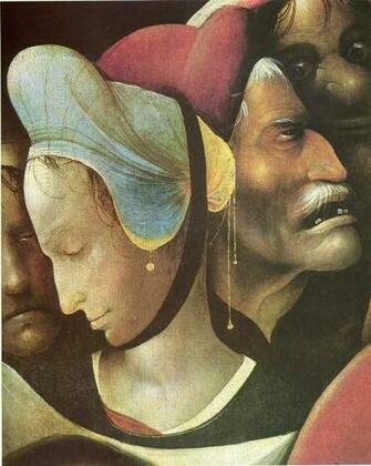 Jesus Carrying The Cross Detail Hieronymus Bosch Paintings Wallpaper
