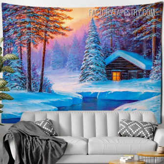 Winter Sunrise Scenery Factorytapestry