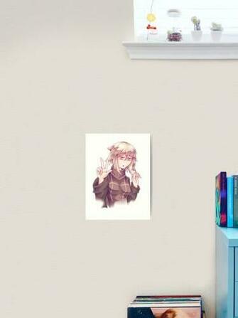 Smug Urotsuki Yume 2kki No Background Faded Art Print By