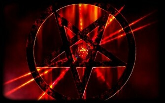 Ciemny Pentagram Wektor