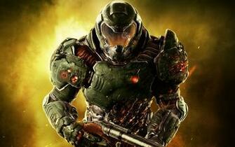 Marine Doom HD Wallpaper IHD