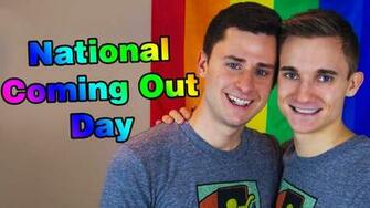 National Coming Out Day Two Boys Picture