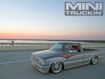 Mini Truckin Desktop Wallpaper February Mazda B2200 Motion