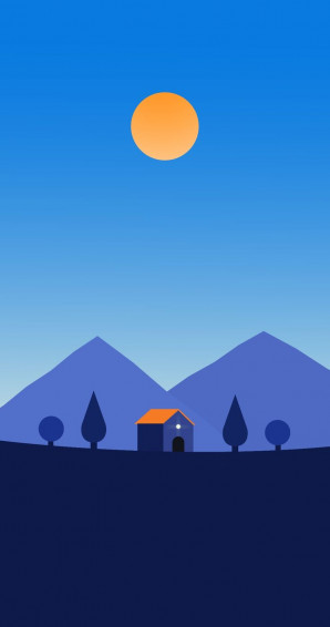 Android iPhone Wallpaper Drawing Cute Owls Minimal