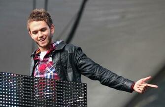 Zedd Performing Wallpaper Background
