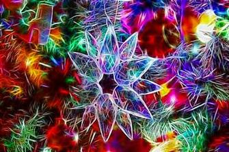 Fractalius Christmas Decorations Wallpaper