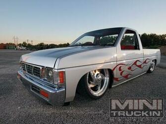 Mini Truckin Desktop Wallpaper May Nissan Hardbody Front