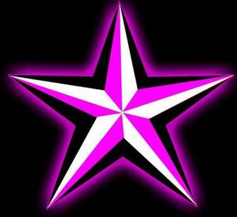 Blue Nautical Star Wallpaper