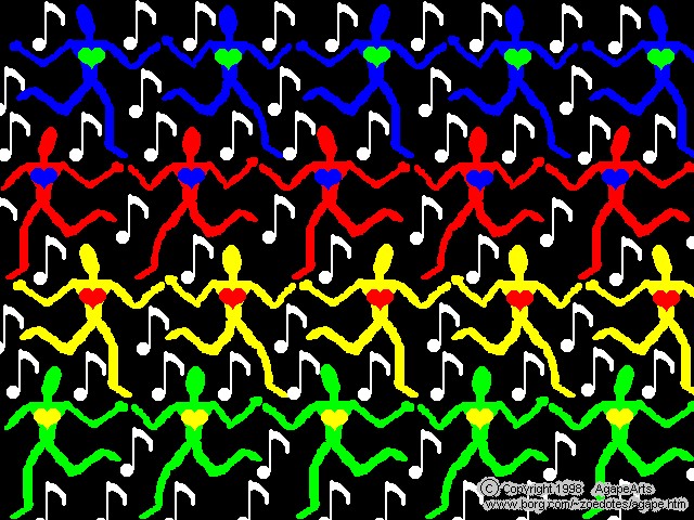 Stereograms Print Or Use As Desktop Wallpaper