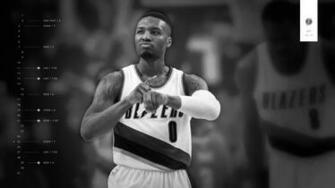 Damian Lillard October Calendar Wallpaper