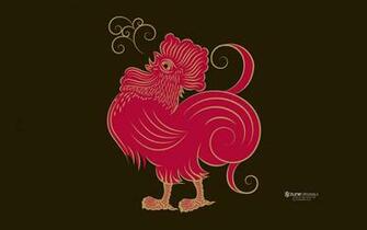 Year Of The Rooster Chinese Zodiac Wallpaper