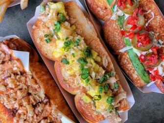 Celebrate National Hot Dog Day With Dogs From Haus