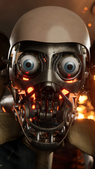 Atomic Heart Robot 4k Wallpaper iPhone HD Phone 3000i