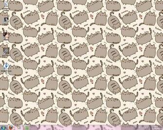 Pusheen Wallpaper Computer Everyday Cute By