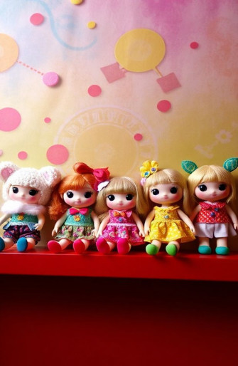 Cute Dolls Wallpaper