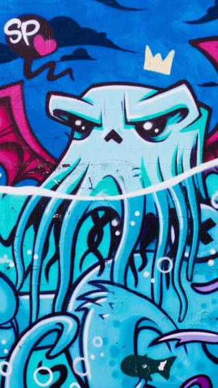 Graffiti iPhone Wallpaper