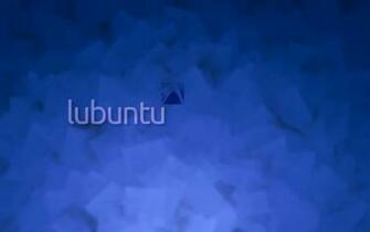 Lubuntu Wallpaper Blue Square