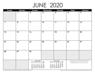 Calendar Templates And Image