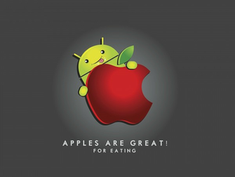 Apple Mac Vs Android Wallpaper