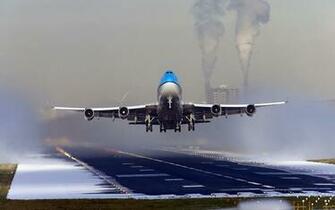 Aircraft Takeoff Wallpaper