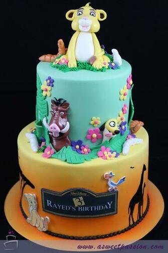 Lion King Cake Sweet Passion Cakery