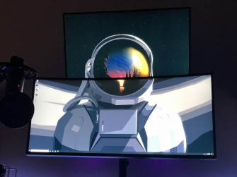 Love The Way This Wallpaper Looks On Stacked Monitors