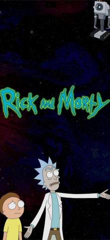 Rick And Morty S10 iPhone Wallpaper