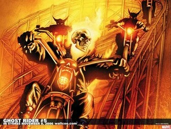 Ghost Rider Marvel Comics Wallpaper