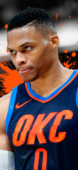 Russell Westbrook Phone Wallpaper