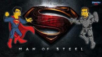 Springfield Punx Man Of Steel Wallpaper
