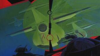 Futuristic Artwork Syd Mead Wallpaper