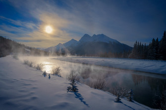 Canada Photography Mountain Winter Landscape Photos