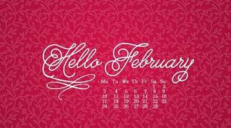 February Desktop Wallpaper Max Calendars