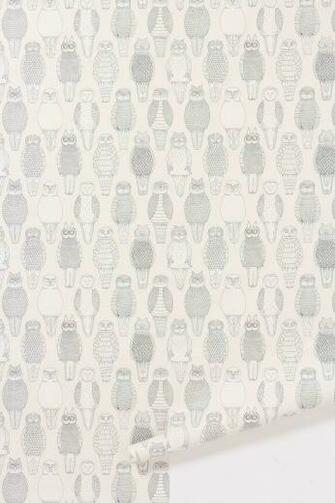 Owls Of The British Isles Wallpaper Anthropologie For