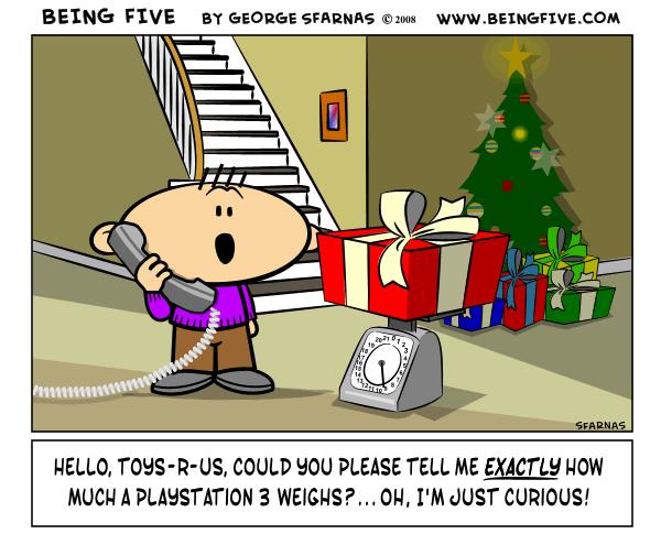 Funny Christmas Cartoon Widescreen Wallpaper