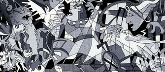 Men Meet Guernica Boing