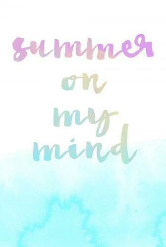 Wallpaper Summer On My Mind Beak Up Crafts