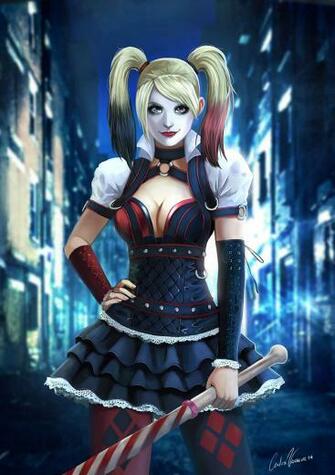 Harley Quinn Batman Arkham Knight By Kermad