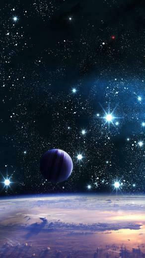 Wallpaper For Blackberry Stars And Planets Personal